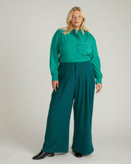 Endora Stretch Cupro Blouse - Universal Standard