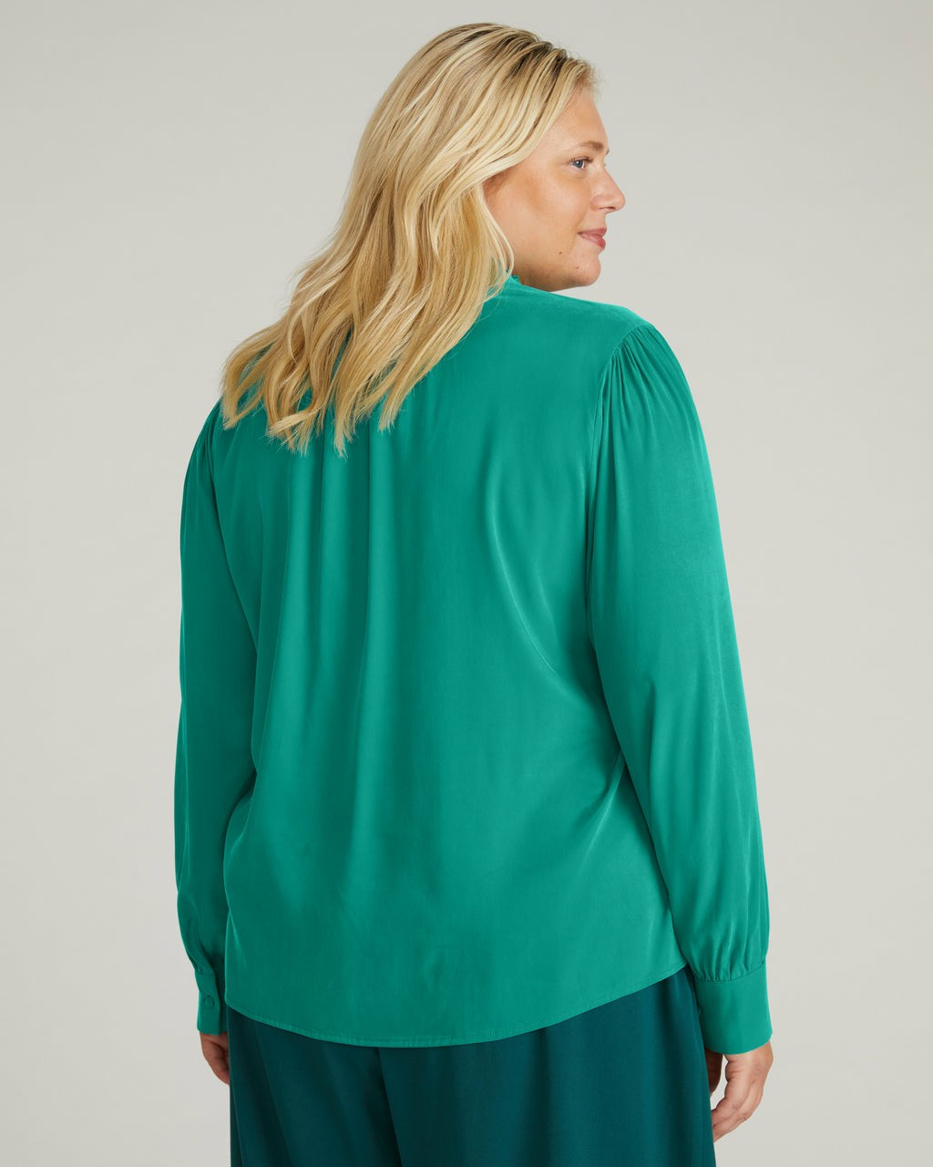 Endora Stretch Cupro Blouse - Universal Standard