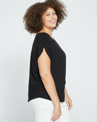 Helena Divine Jersey Gathered Tee - Universal Standard