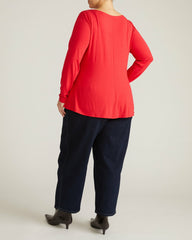 Cassandra Divine Jersey Top - Universal Standard