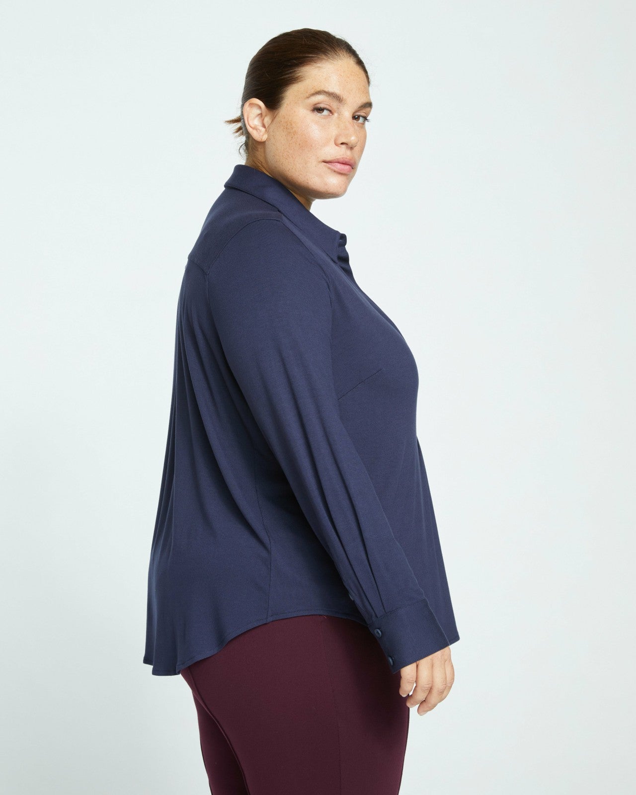 Elbe Popover Liquid Jersey Shirt Classic Fit - Universal Standard