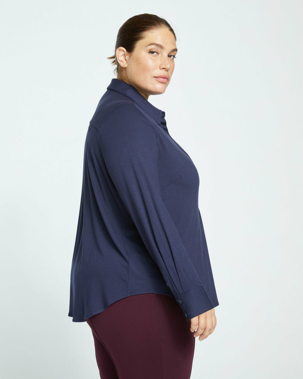 Elbe Popover Liquid Jersey Shirt Classic Fit - Universal Standard