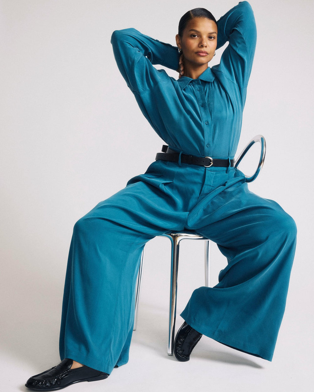 Cooling Stretch Cupro Artist Shirt - Universal Standard