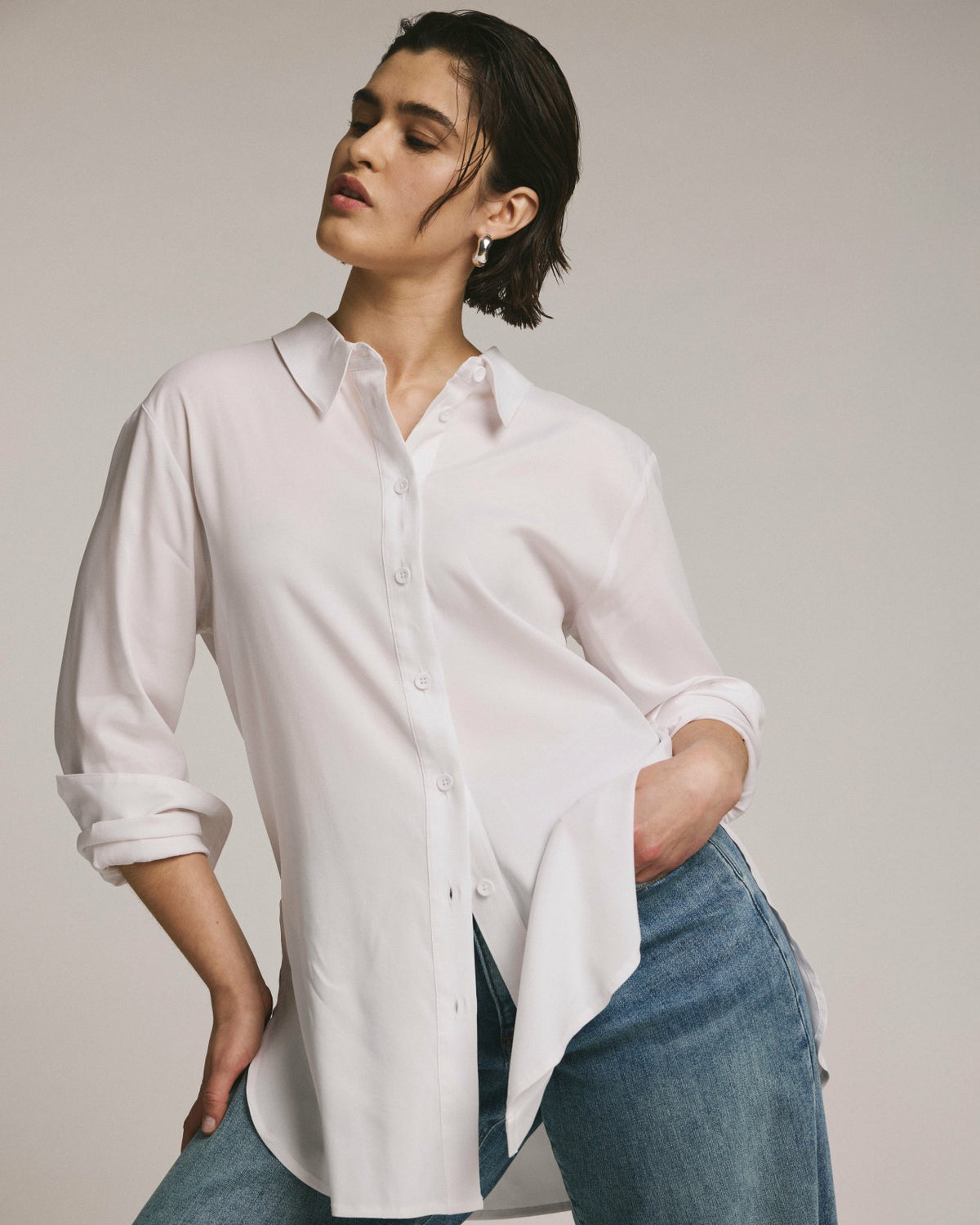 Cooling Stretch Cupro Artist Shirt - Universal Standard