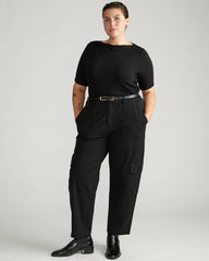 Louise Short Sleeve Liquid Jersey Top - Universal Standard