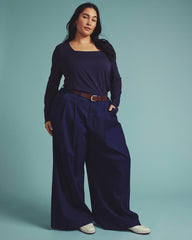 Agatha Liquid Jersey Top - Universal Standard