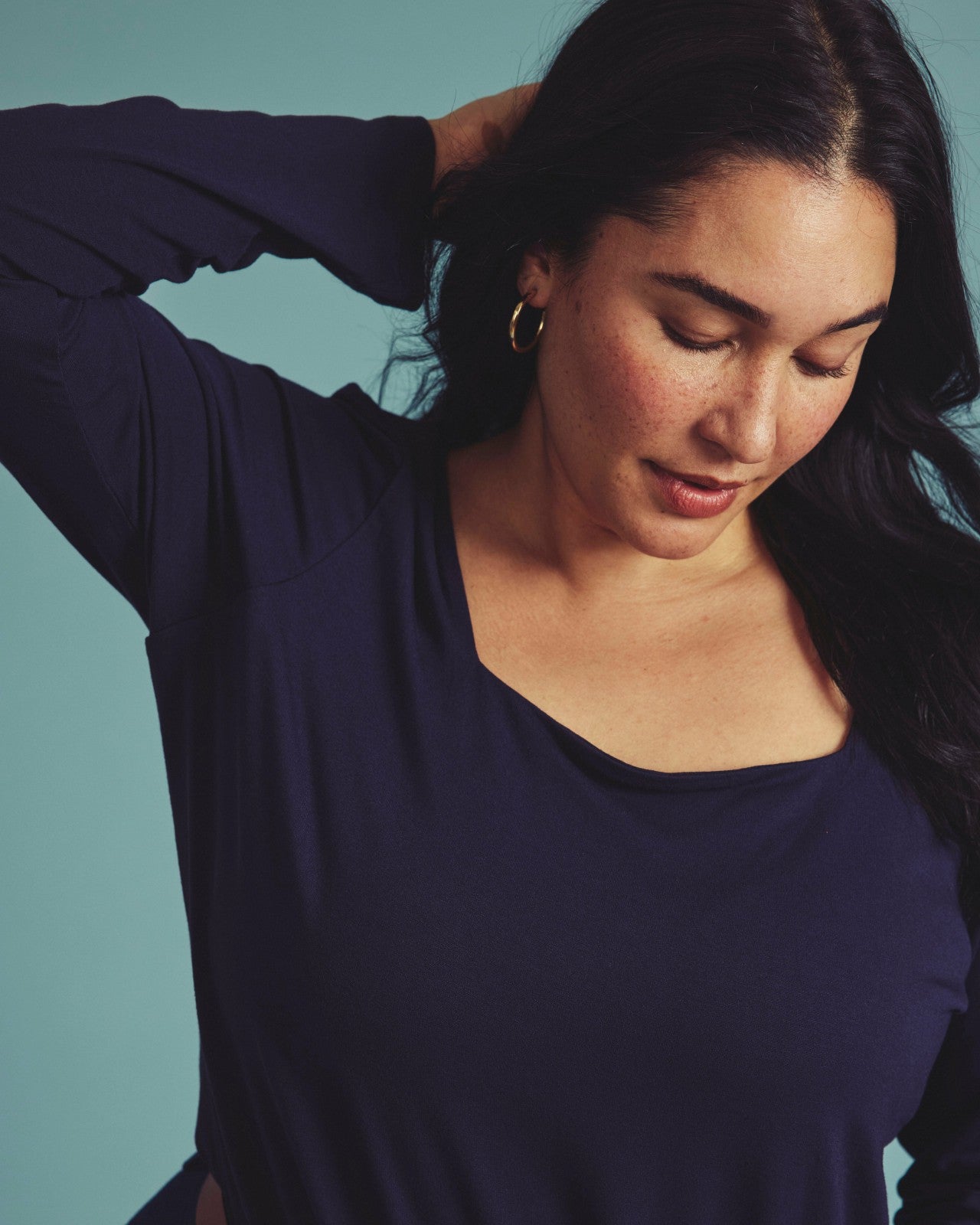 Agatha Liquid Jersey Top - Universal Standard