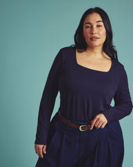 Agatha Liquid Jersey Top - Universal Standard