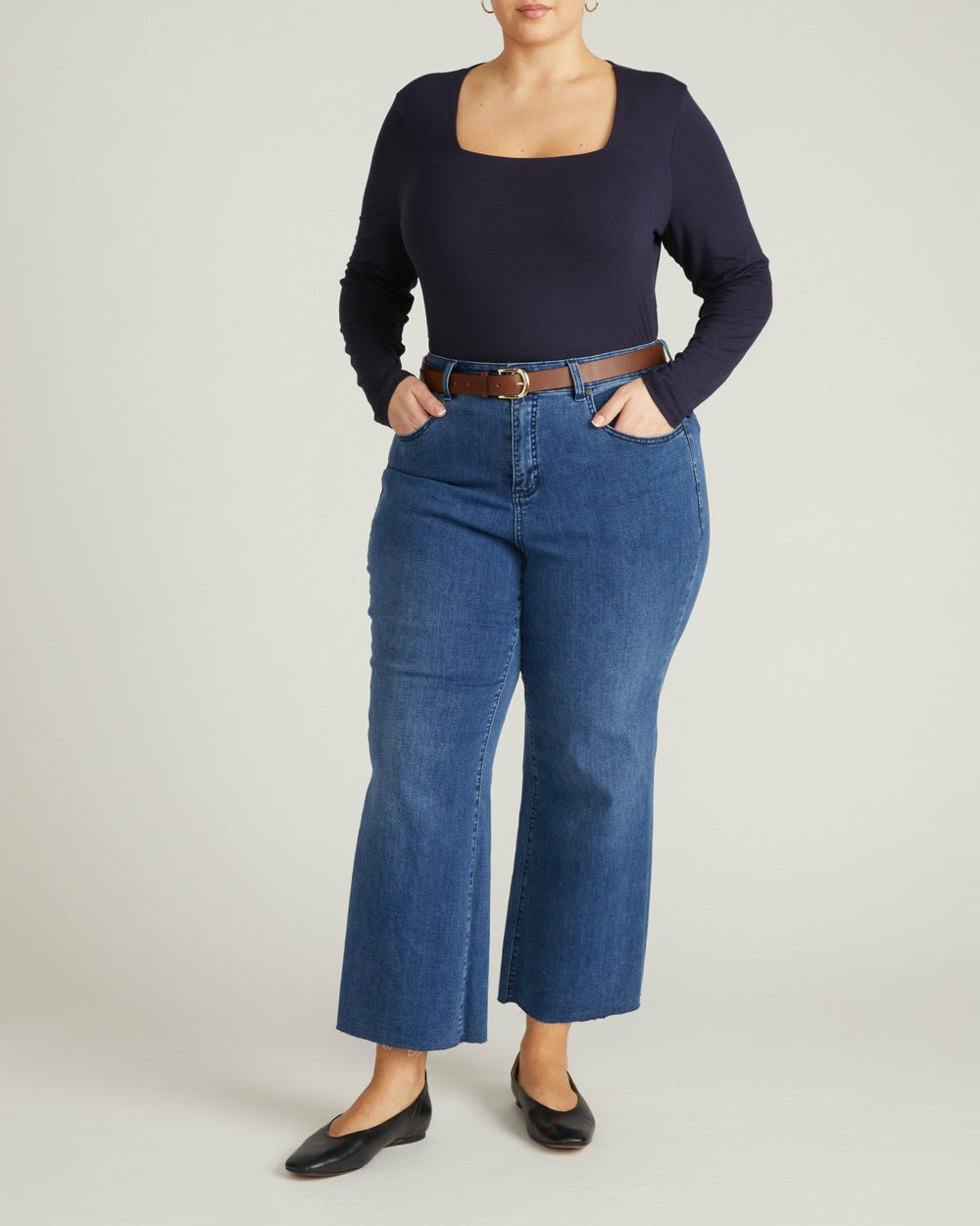 Agatha Liquid Jersey Top - Universal Standard