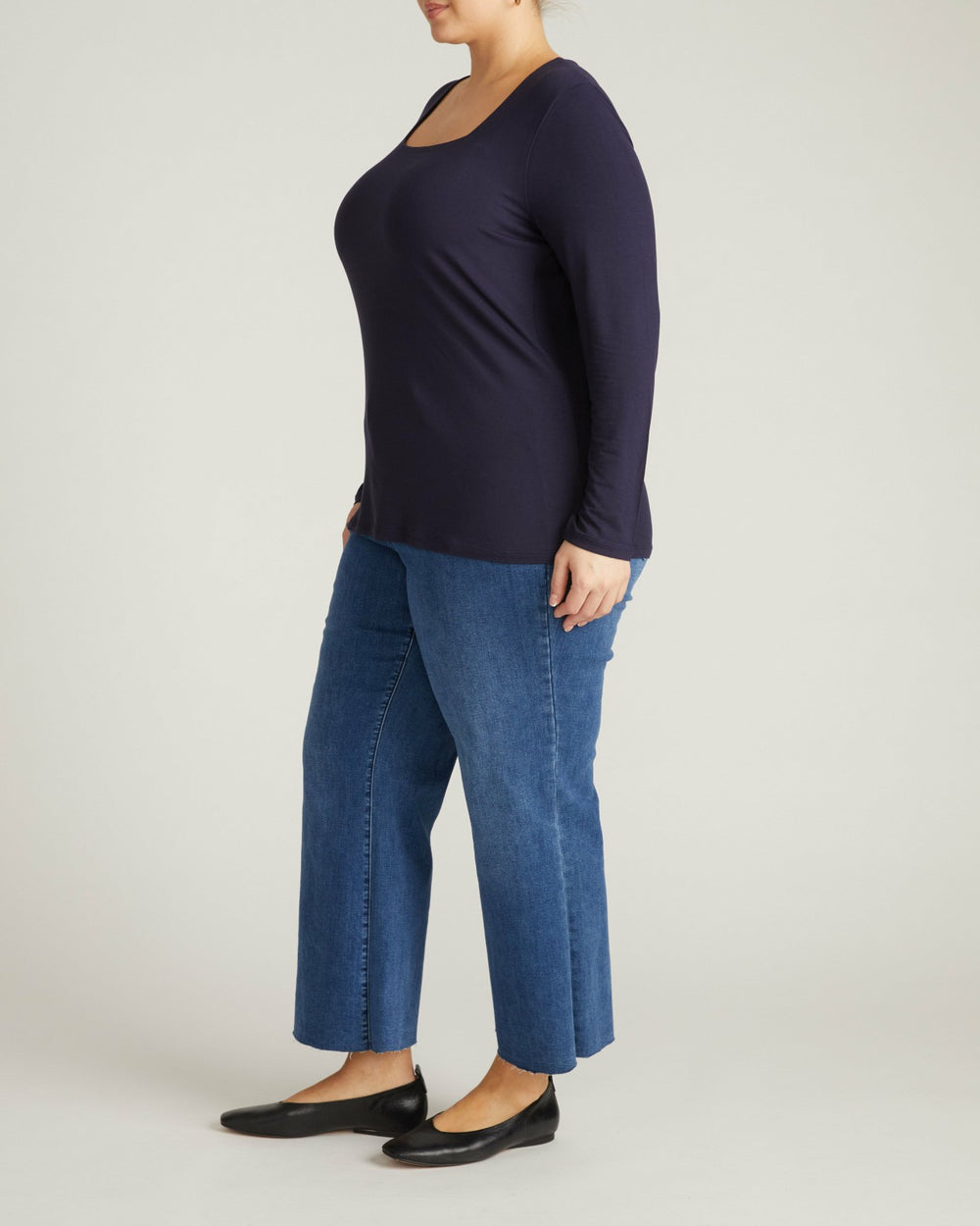 Agatha Liquid Jersey Top - Universal Standard