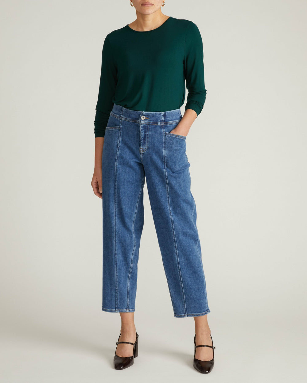 Joan Liquid Jersey Long Sleeve Top - Universal Standard