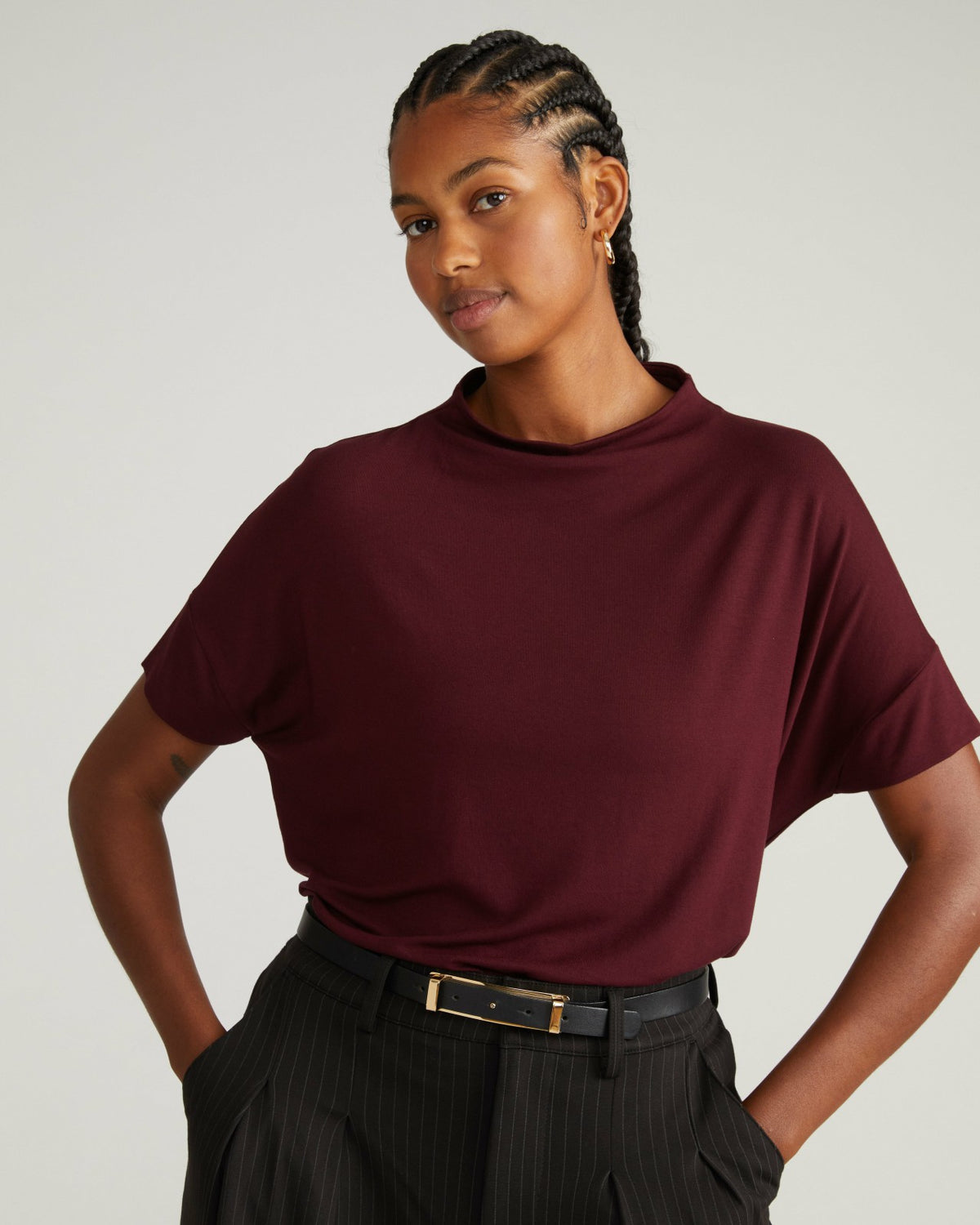 Petra Liquid Jersey Top - Universal Standard
