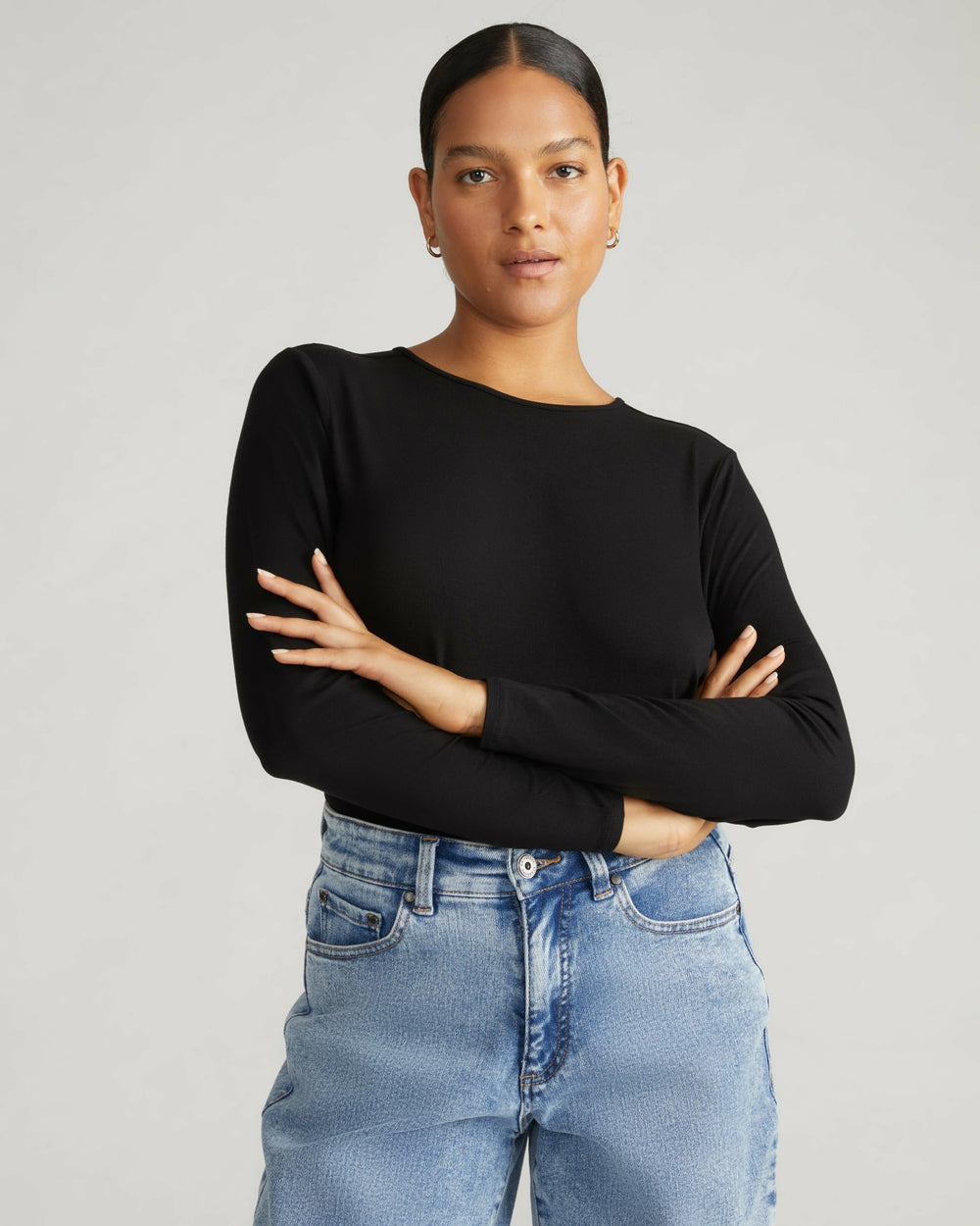 Joan Liquid Jersey Long Sleeve Top - Universal Standard