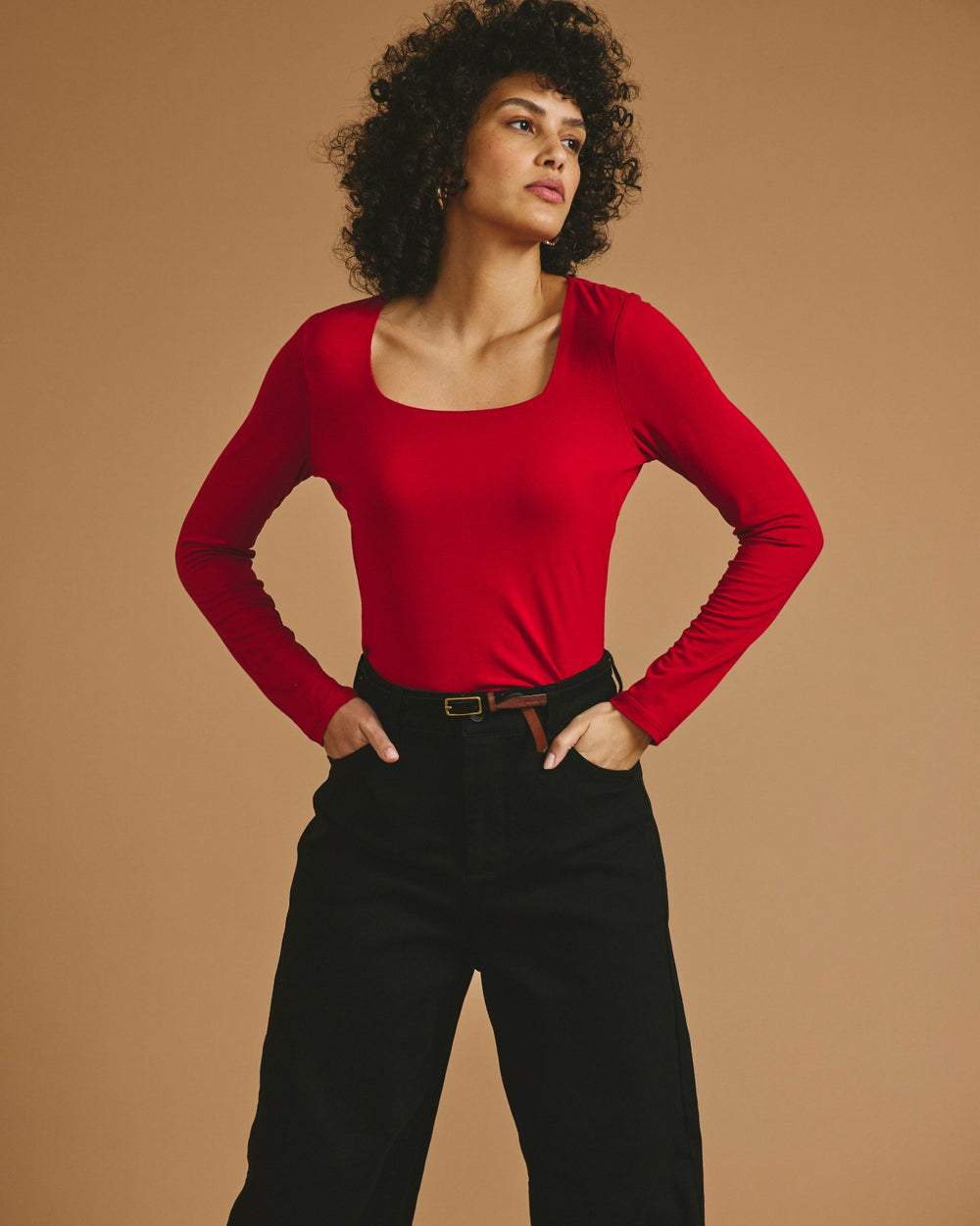 Agatha Liquid Jersey Top - Universal Standard