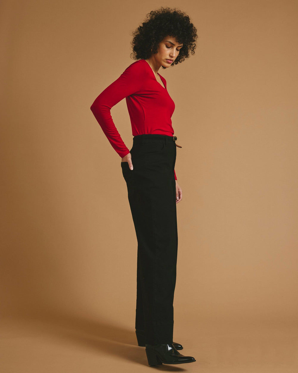 Agatha Liquid Jersey Top - Universal Standard