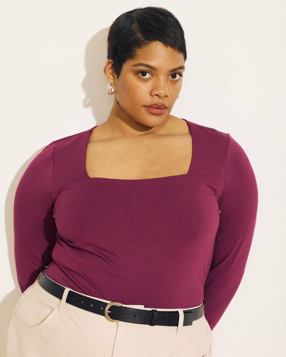 Agatha Liquid Jersey Top - Universal Standard
