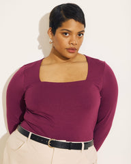 Agatha Liquid Jersey Top - Universal Standard