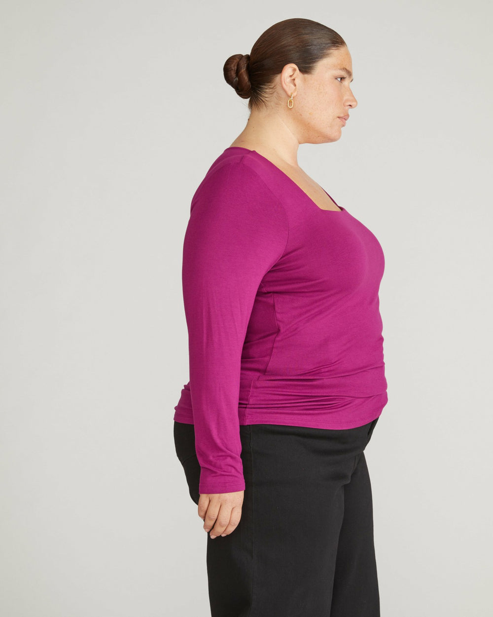 Agatha Liquid Jersey Top - Universal Standard