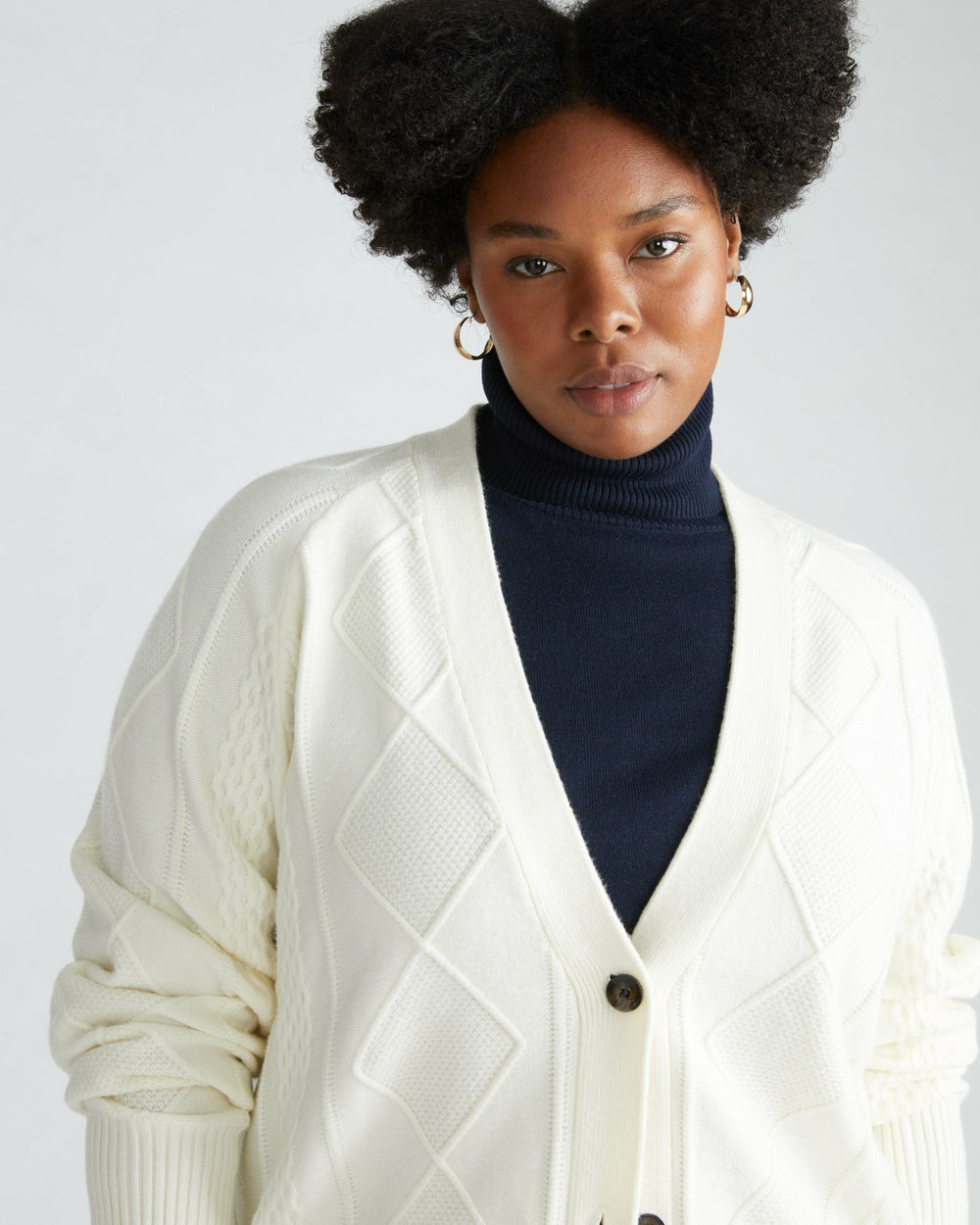 Cable Knit Cardigan - Universal Standard
