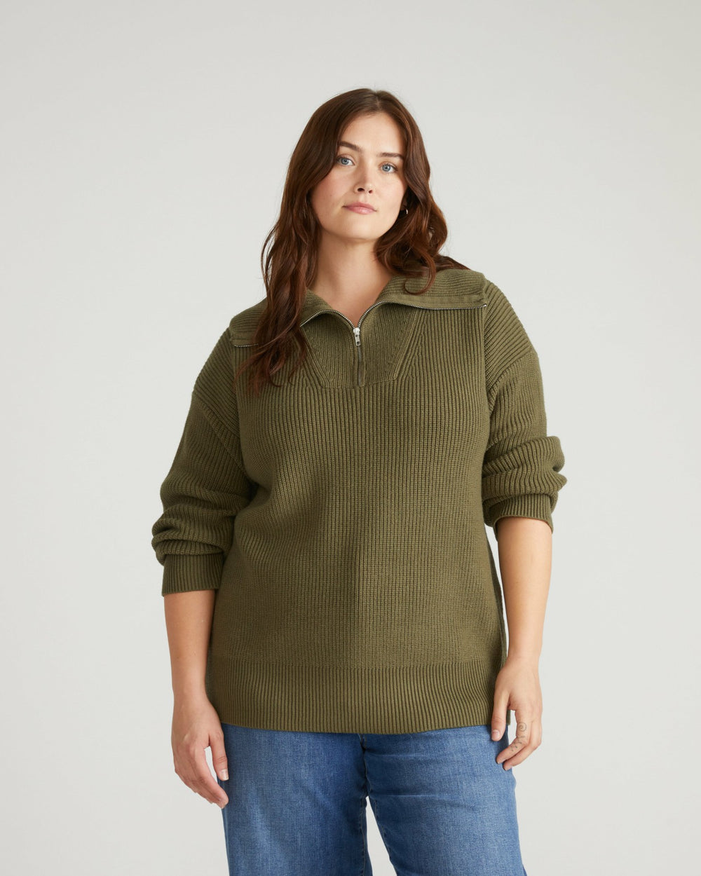 Brenda Zip Sweater - Universal Standard