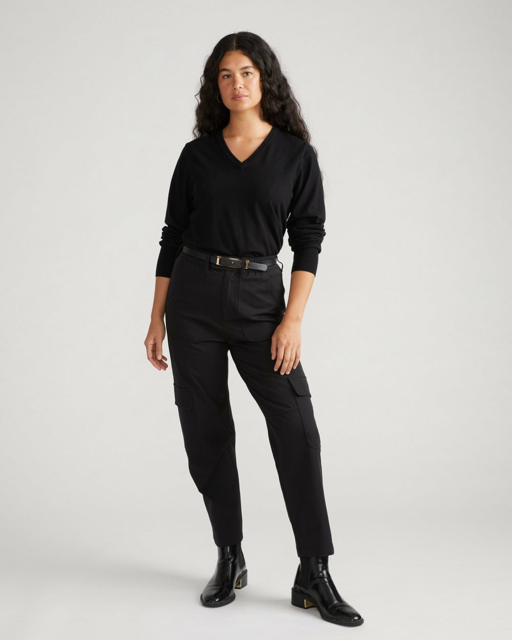 Savvy Fine Knit V Sweater - Universal Standard