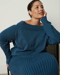 Noomi Cold Shoulder Sweater - Universal Standard