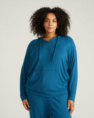 TravelKnit V Neck Hoodie - Universal Standard