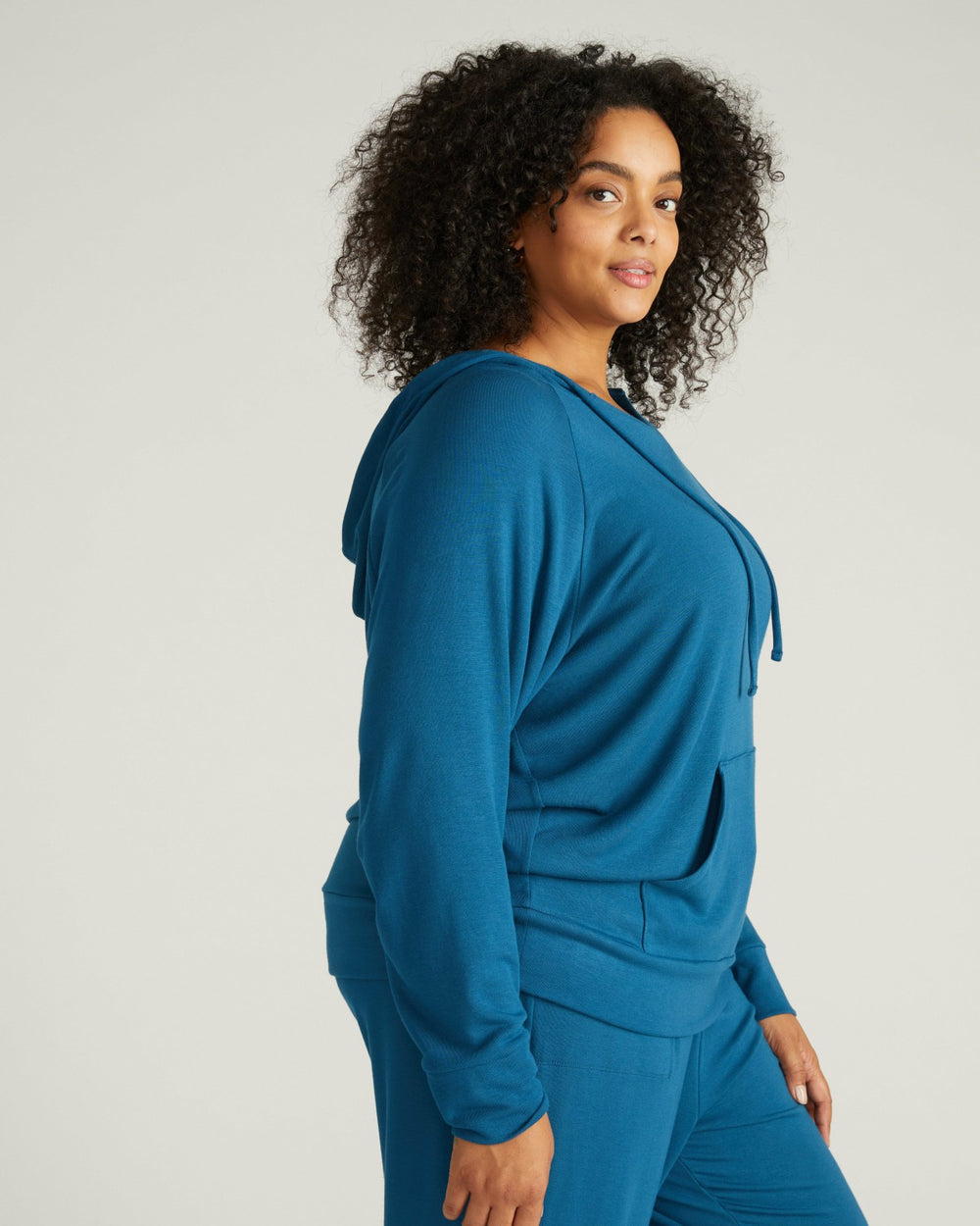 TravelKnit V Neck Hoodie - Universal Standard