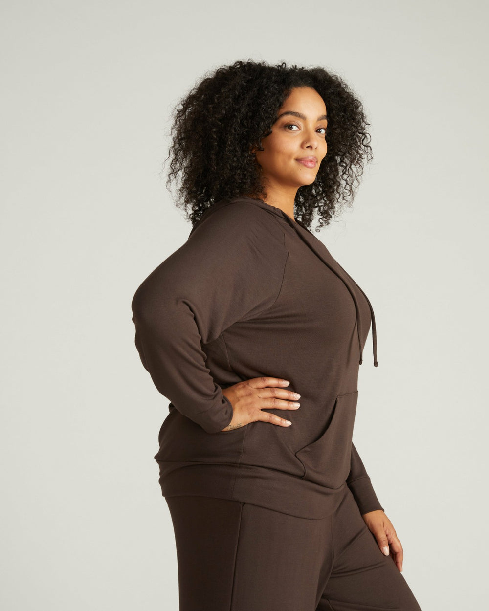 TravelKnit V Neck Hoodie - Universal Standard
