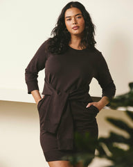 Misa Tie Sweatshirt Dress - Universal Standard