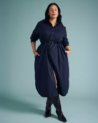 Odeon Stretch Poplin Shirtdress - Universal Standard