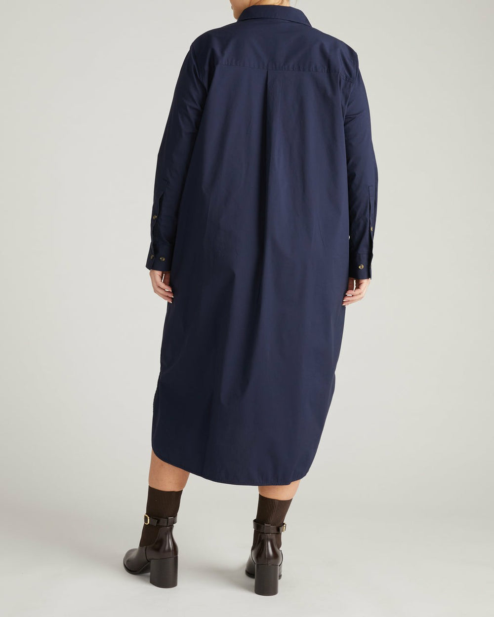 Odeon Stretch Poplin Shirtdress - Universal Standard