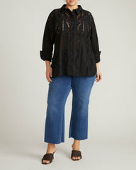 The Embroidered Artist Poplin Shirt - Universal Standard