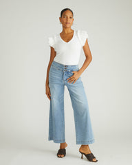Magnolia Ribbed Top - Universal Standard