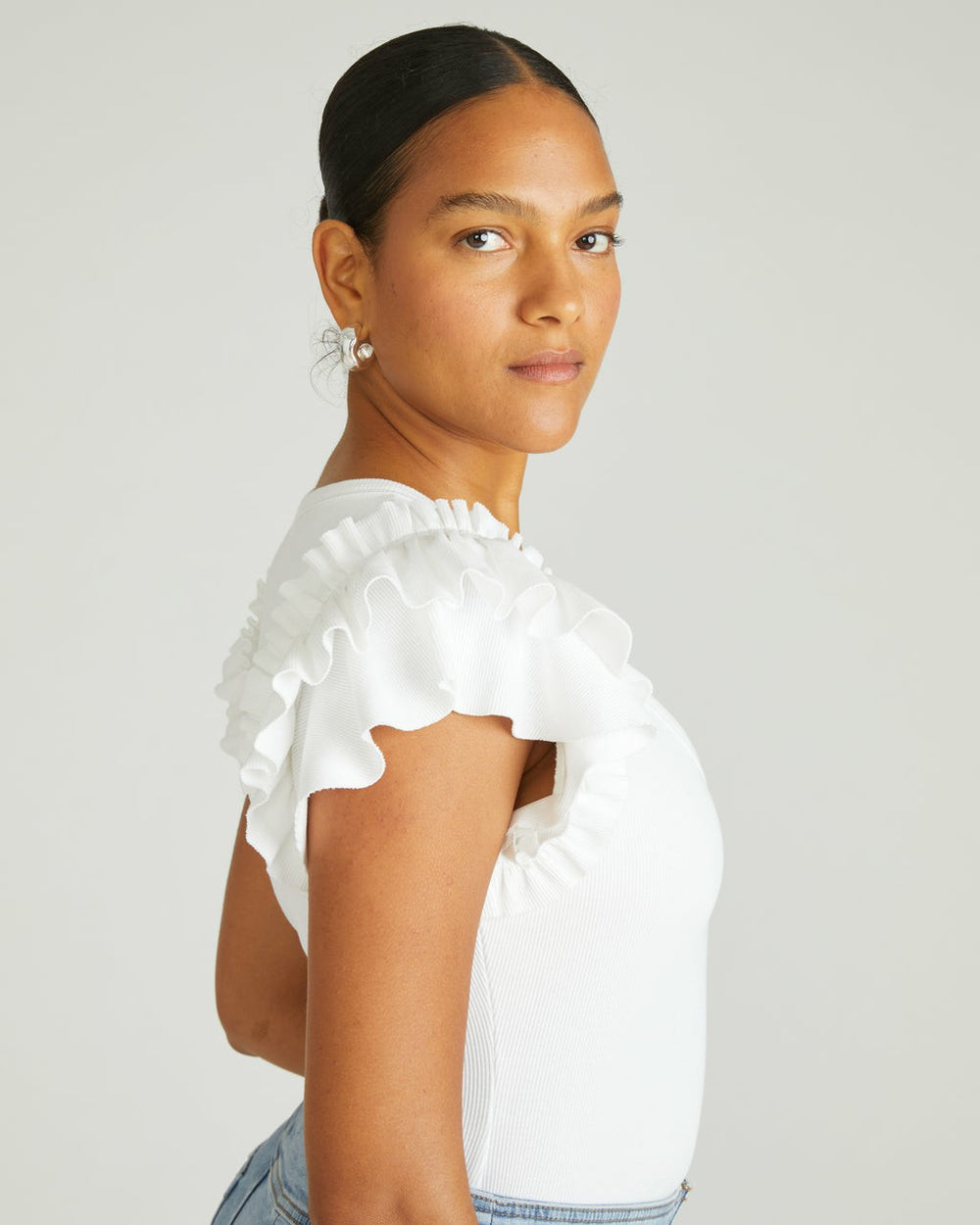 Magnolia Ribbed Top - Universal Standard