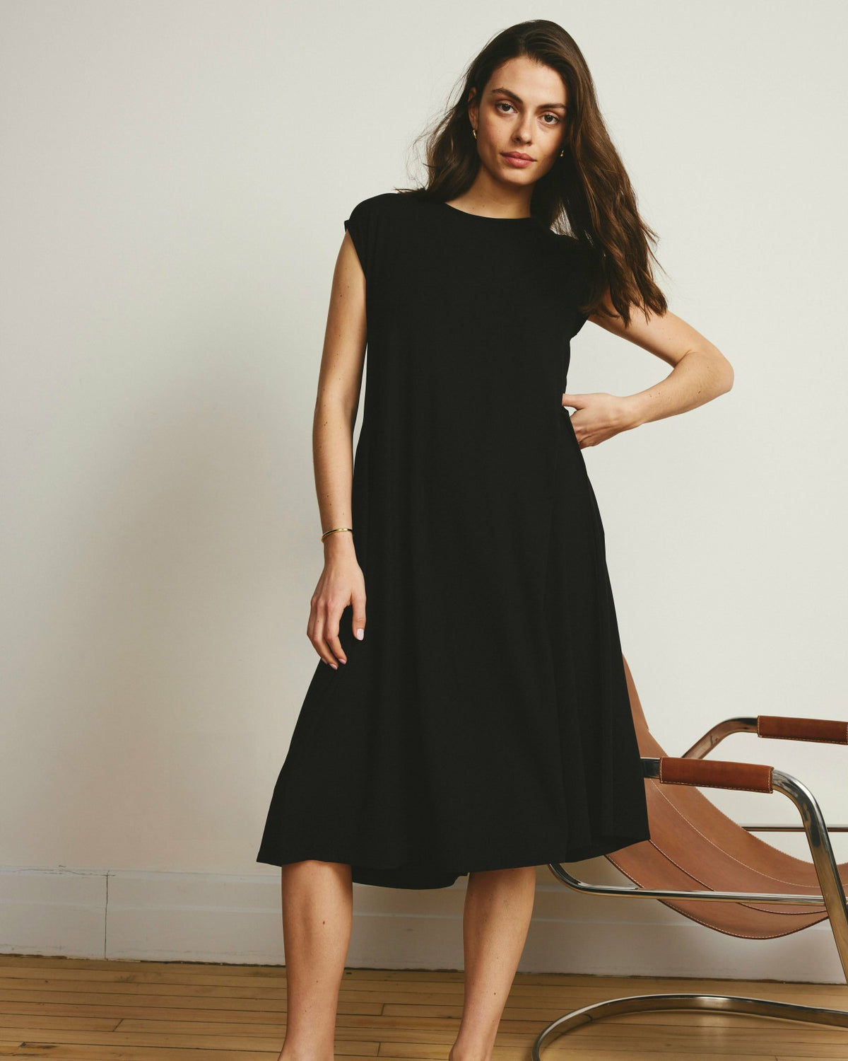 Capri Divine Jersey Flared Dress - Universal Standard