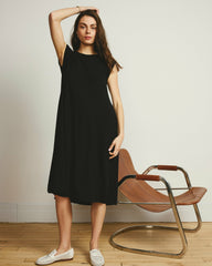 Capri Divine Jersey Flared Dress - Universal Standard