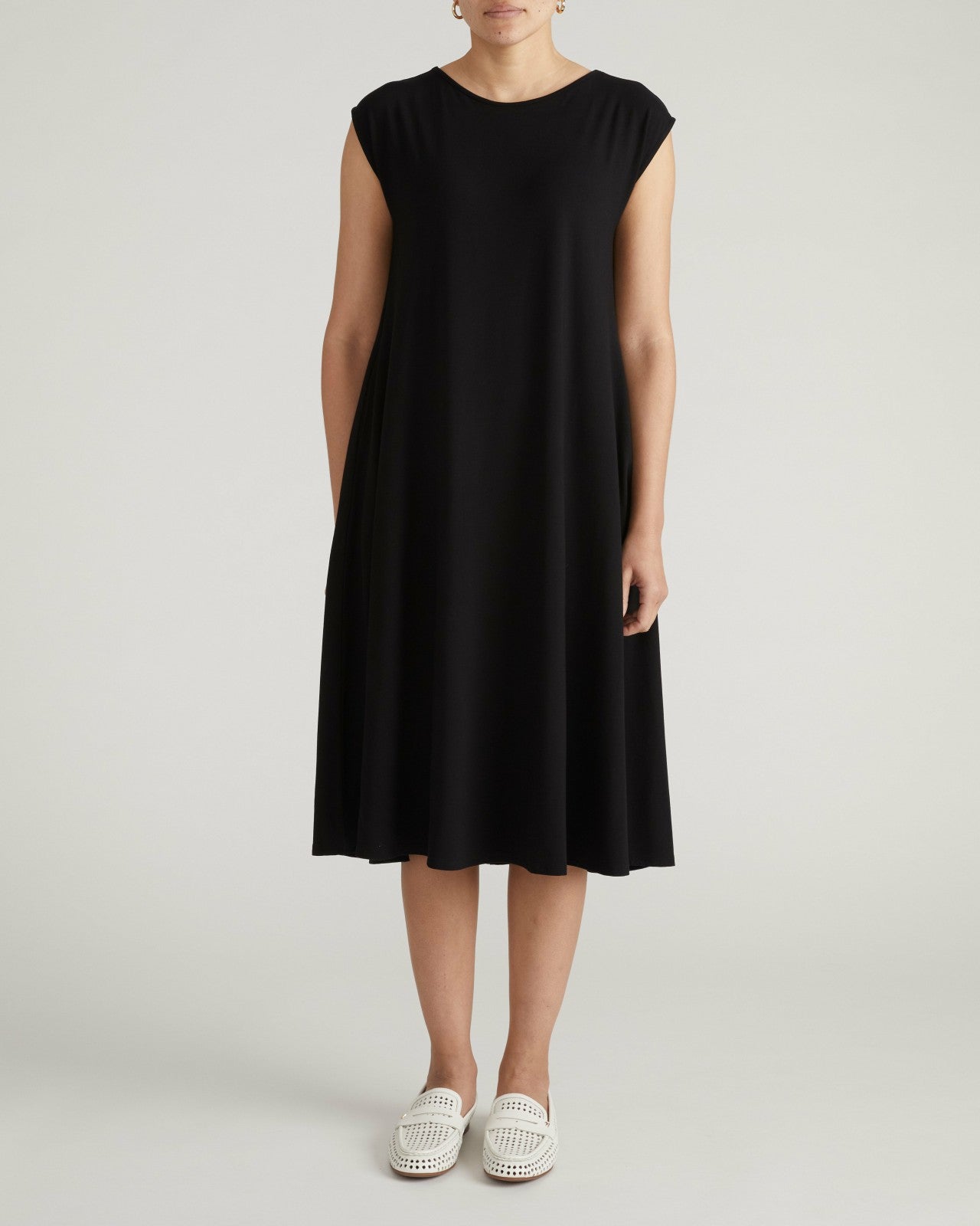Capri Divine Jersey Flared Dress - Universal Standard