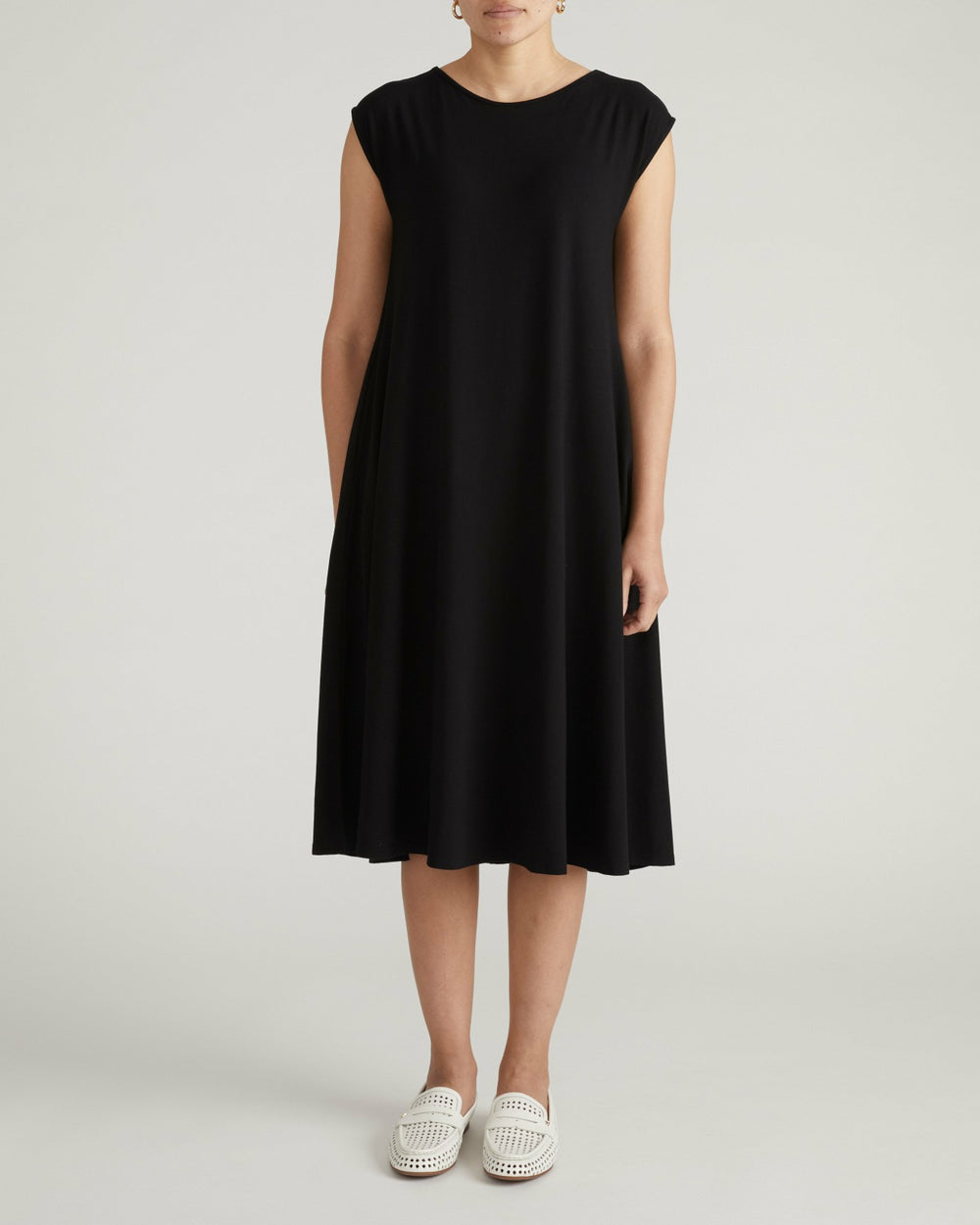 Capri Divine Jersey Flared Dress - Universal Standard