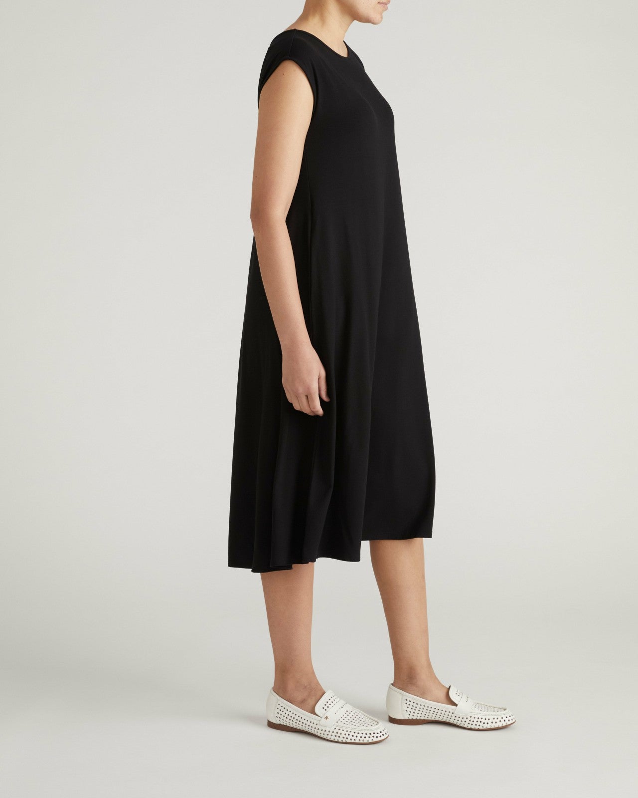 Capri Divine Jersey Flared Dress - Universal Standard