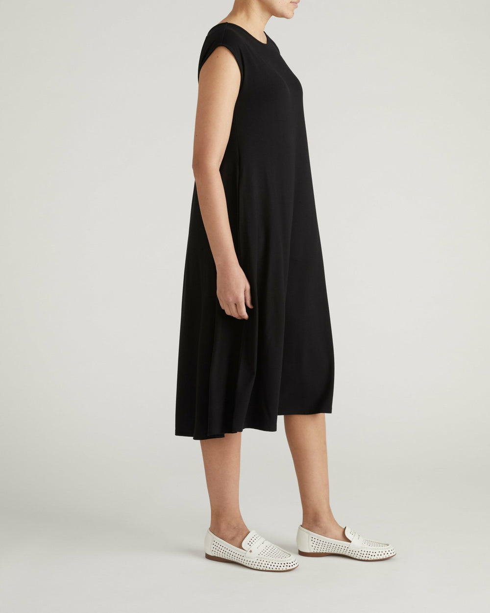 Capri Divine Jersey Flared Dress - Universal Standard