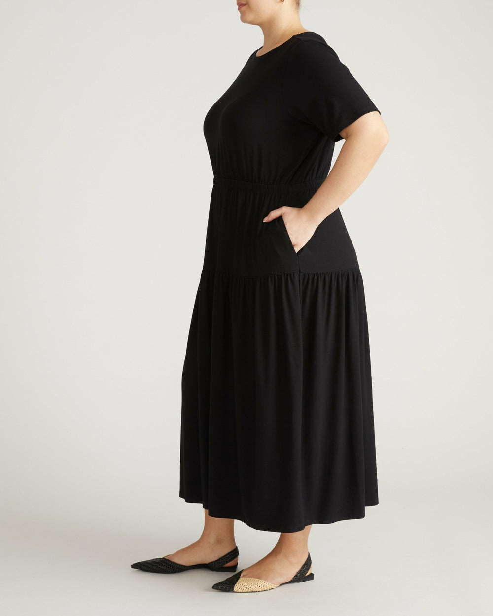 Thea Divine Jersey Midi Dress - Universal Standard