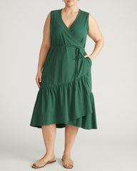 Tiered Twirl Wrap Dress - Universal Standard