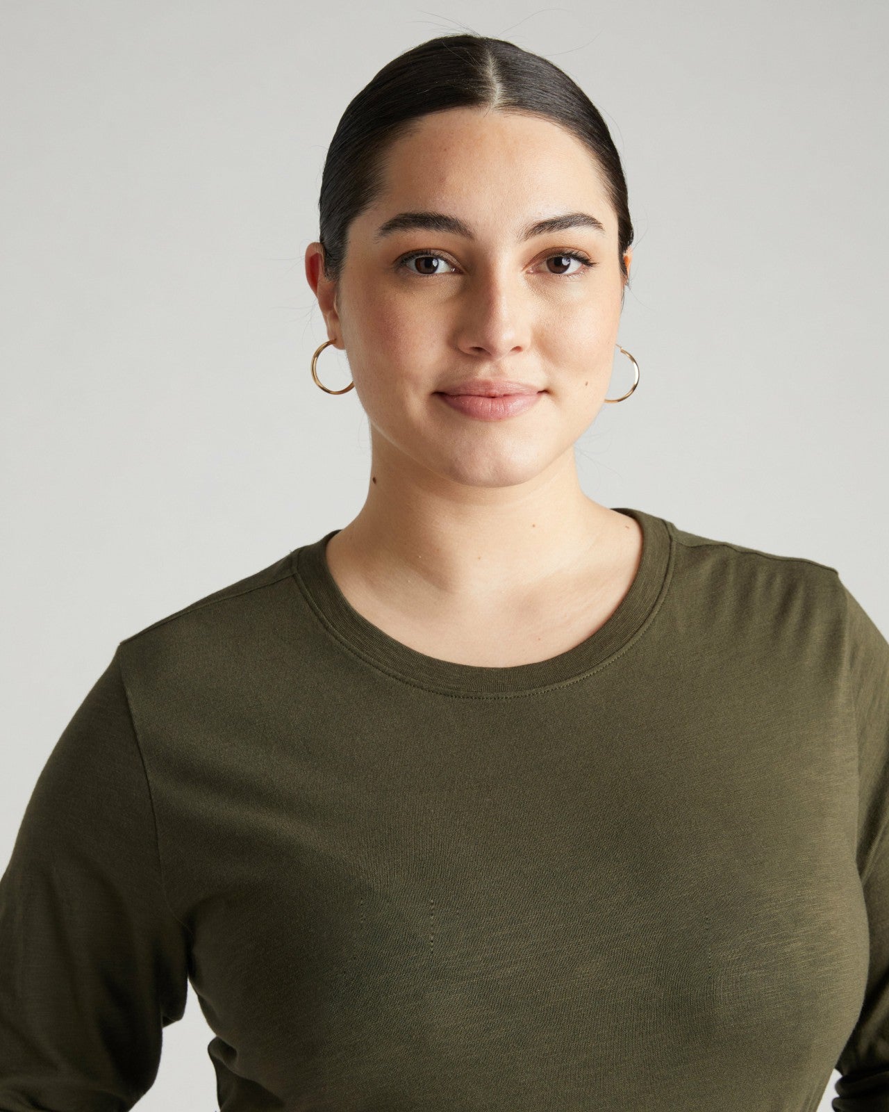 Light-As-Air Long Sleeve Crew Neck Tee - Universal Standard