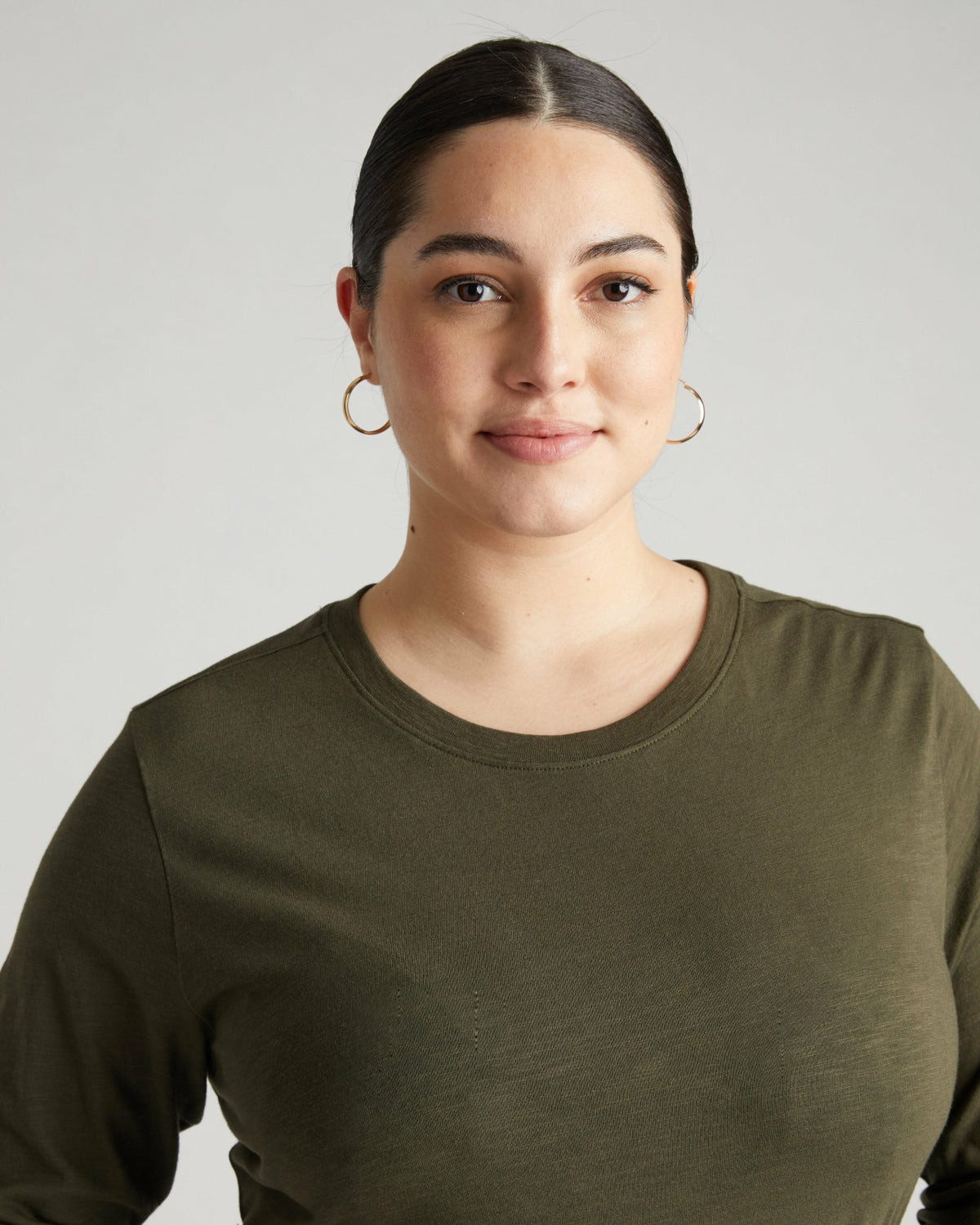 Light-As-Air Long Sleeve Crew Neck Tee - Universal Standard