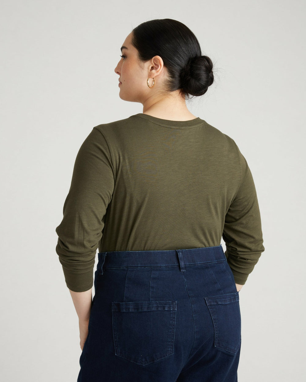 Light-As-Air Long Sleeve Crew Neck Tee - Universal Standard