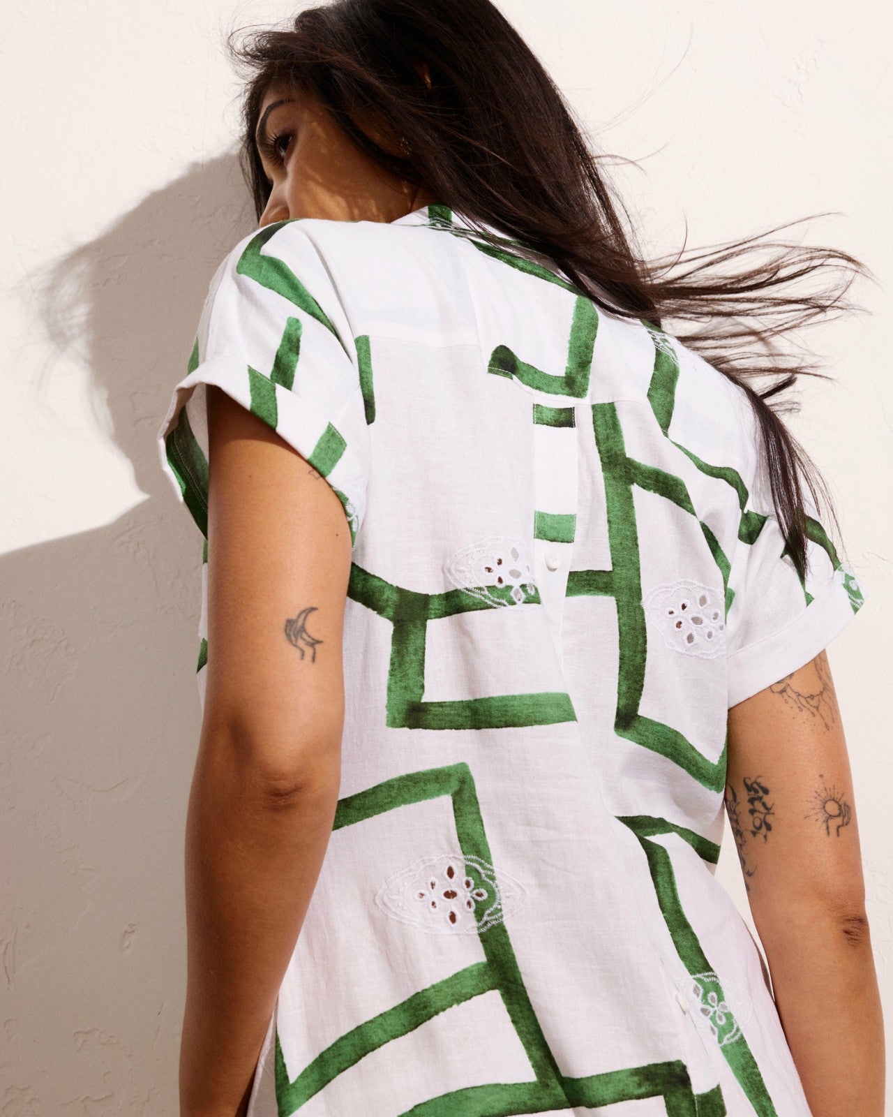 Sunshine Linen Blend Polo Dress - Universal Standard