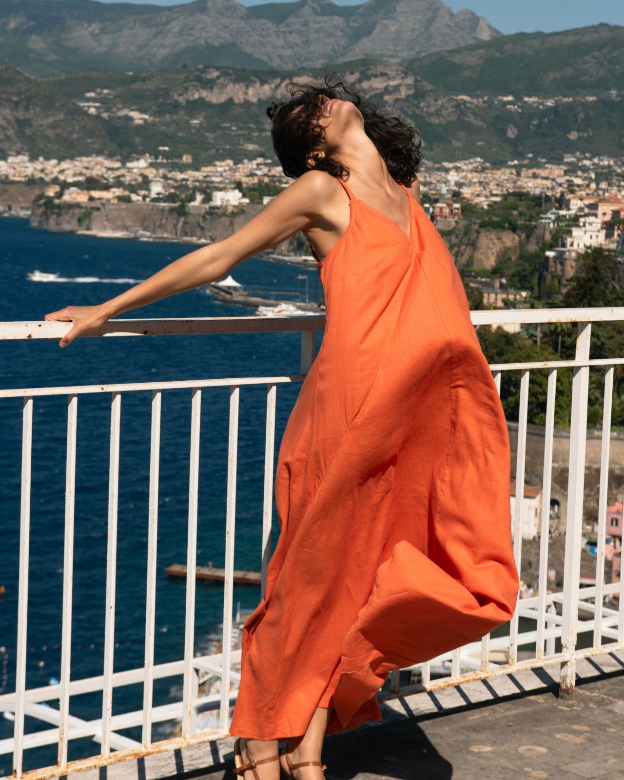 Kite Linen Blend Dress - Universal Standard