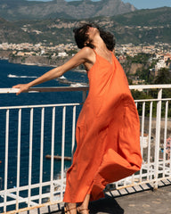 Kite Linen Blend Dress - Universal Standard