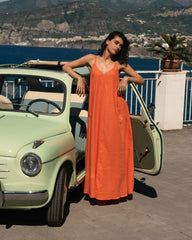 Kite Linen Blend Dress - Universal Standard